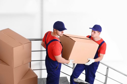 Local office removals planning in Acton with business furniture and access considerations