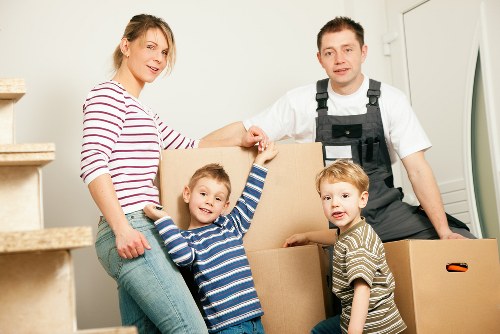 Local man and van moving household items in Acton