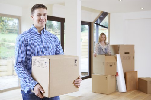 Local removals crew handling a short-notice move in Acton