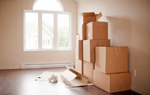 Local removal vehicle for properties and businesses around Acton