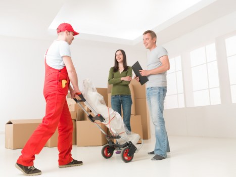 Moving truck suitable for residential and office relocations in Acton