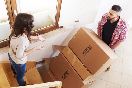Local removal van helping customers move across Acton and nearby areas