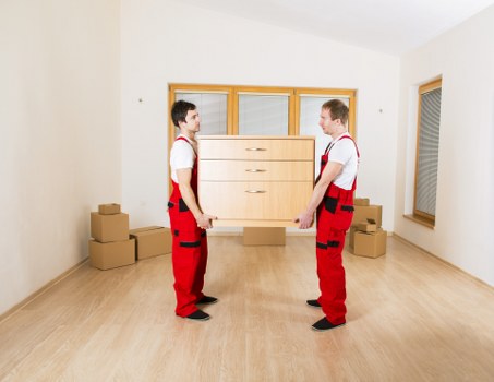 Truck hire for furniture and box transport in Acton
